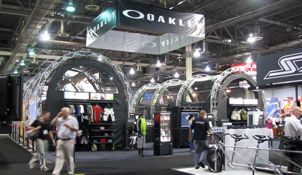 rental booth in the tradeshow