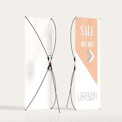 marketing banner stand