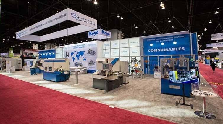 A Set-Up Booth