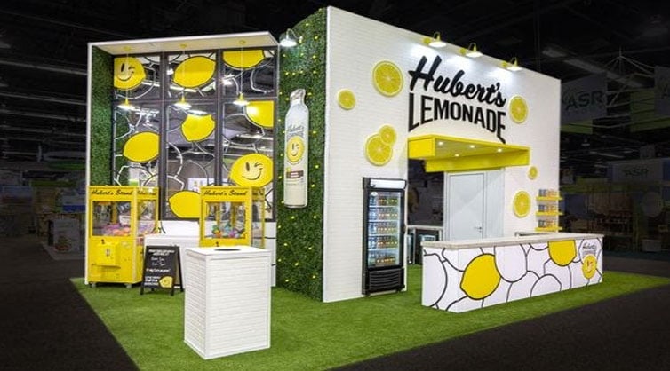 A Trade Show Booth