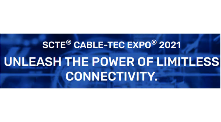 Gráfico informativo de la expo cable-tec del SCTE