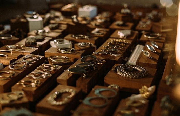 Jewelry on Display