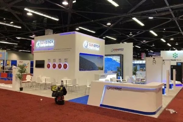 a custom exhibit booth