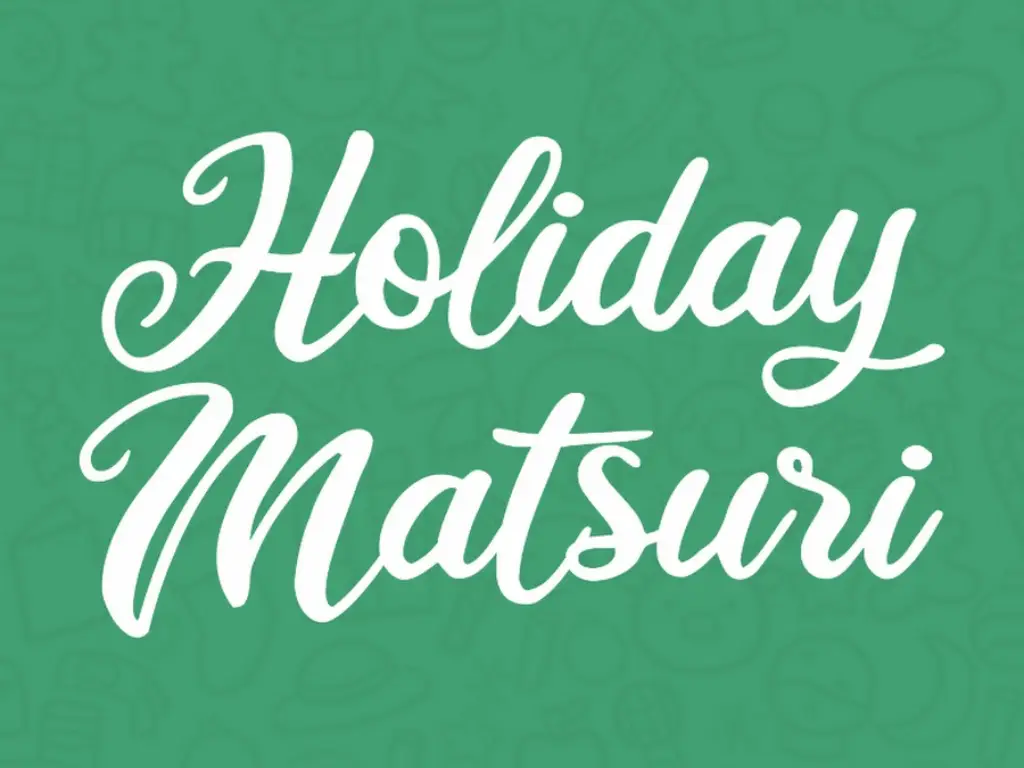 matsuri de vacaciones
