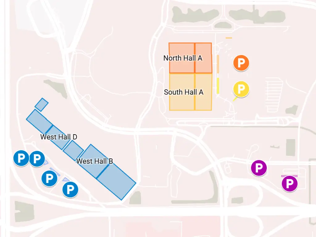 occc parking map