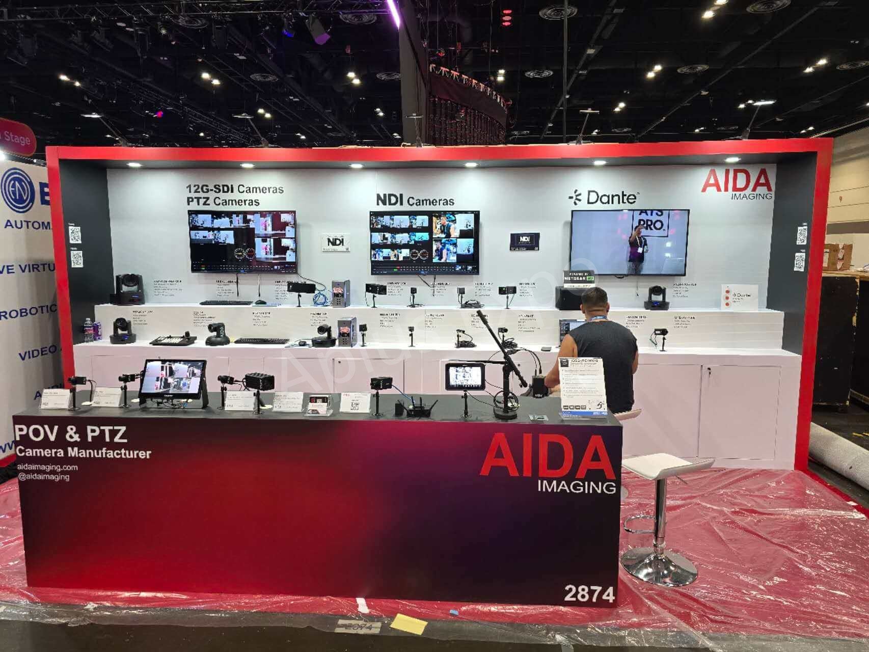 AIDA 10x20 InfoComm 2025 Stand 1