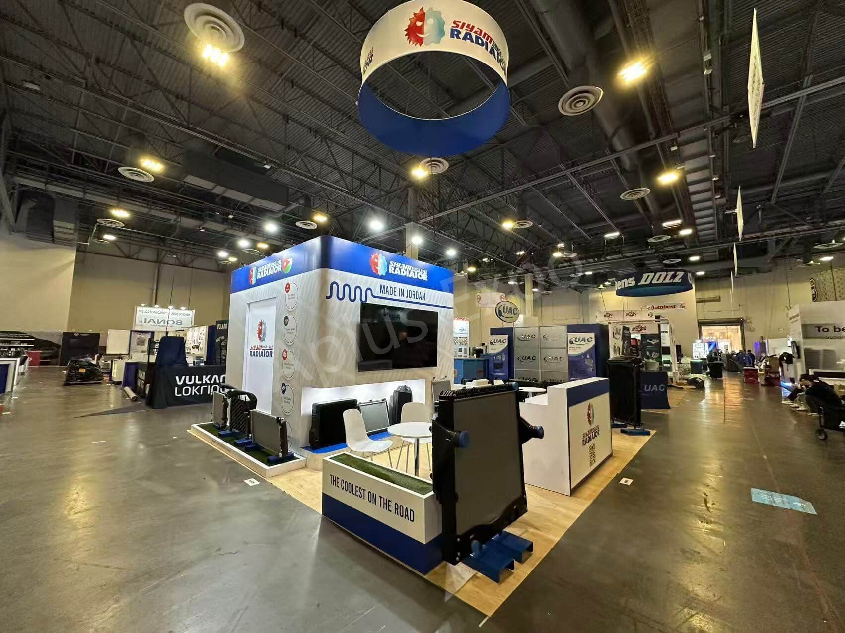 Siyam Radiator 20x20 AAPEX 2025 Stand 1