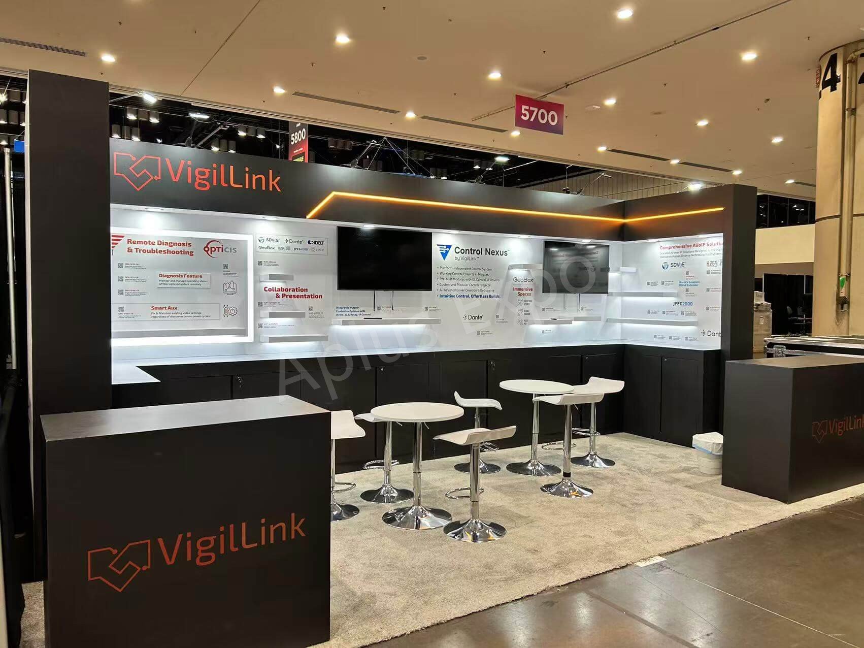 VigilLink 10x20 InfoComm 2025 Stand 1