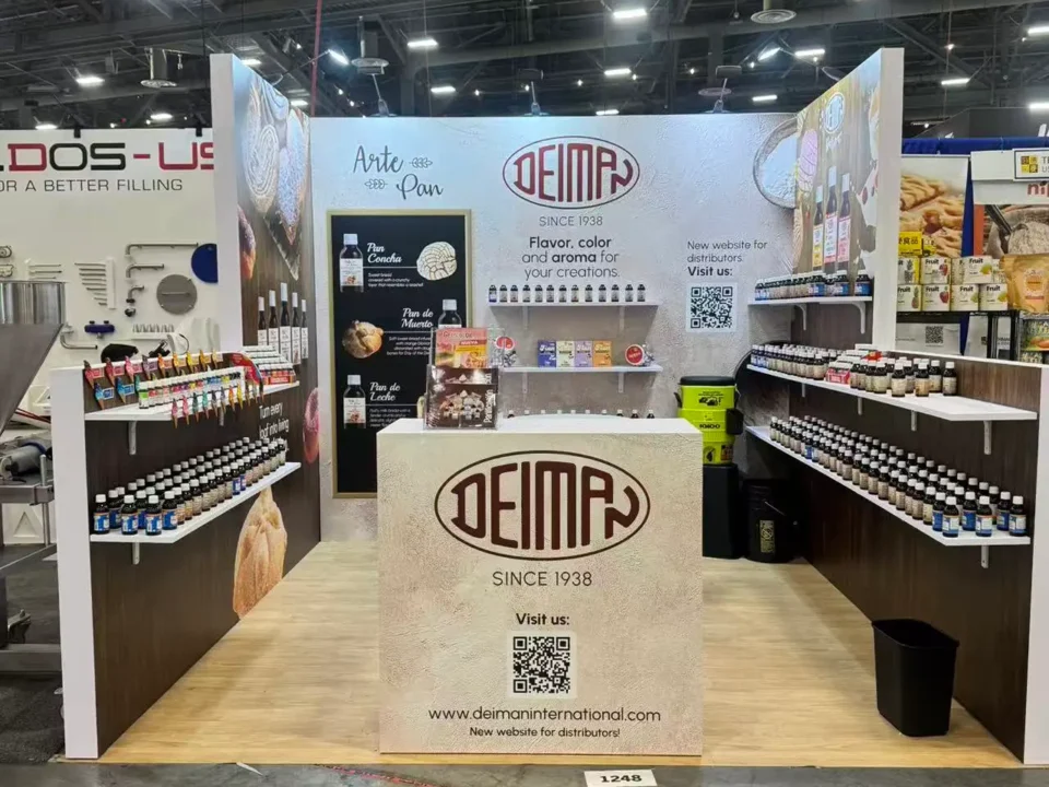 Deiman 10x10' IBIE 2025 Booth 1