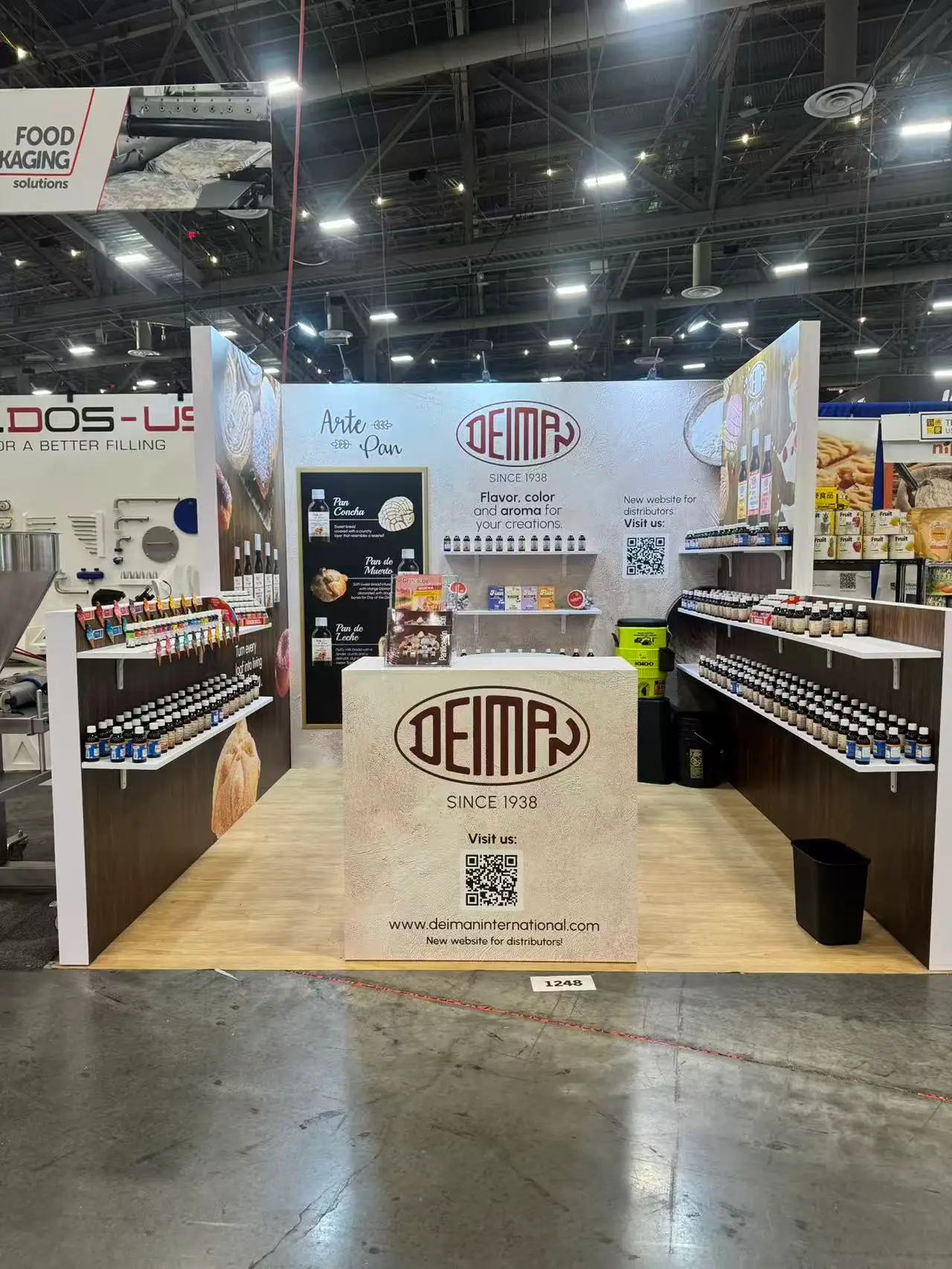 Deiman 10x10' IBIE 2025 Booth 1