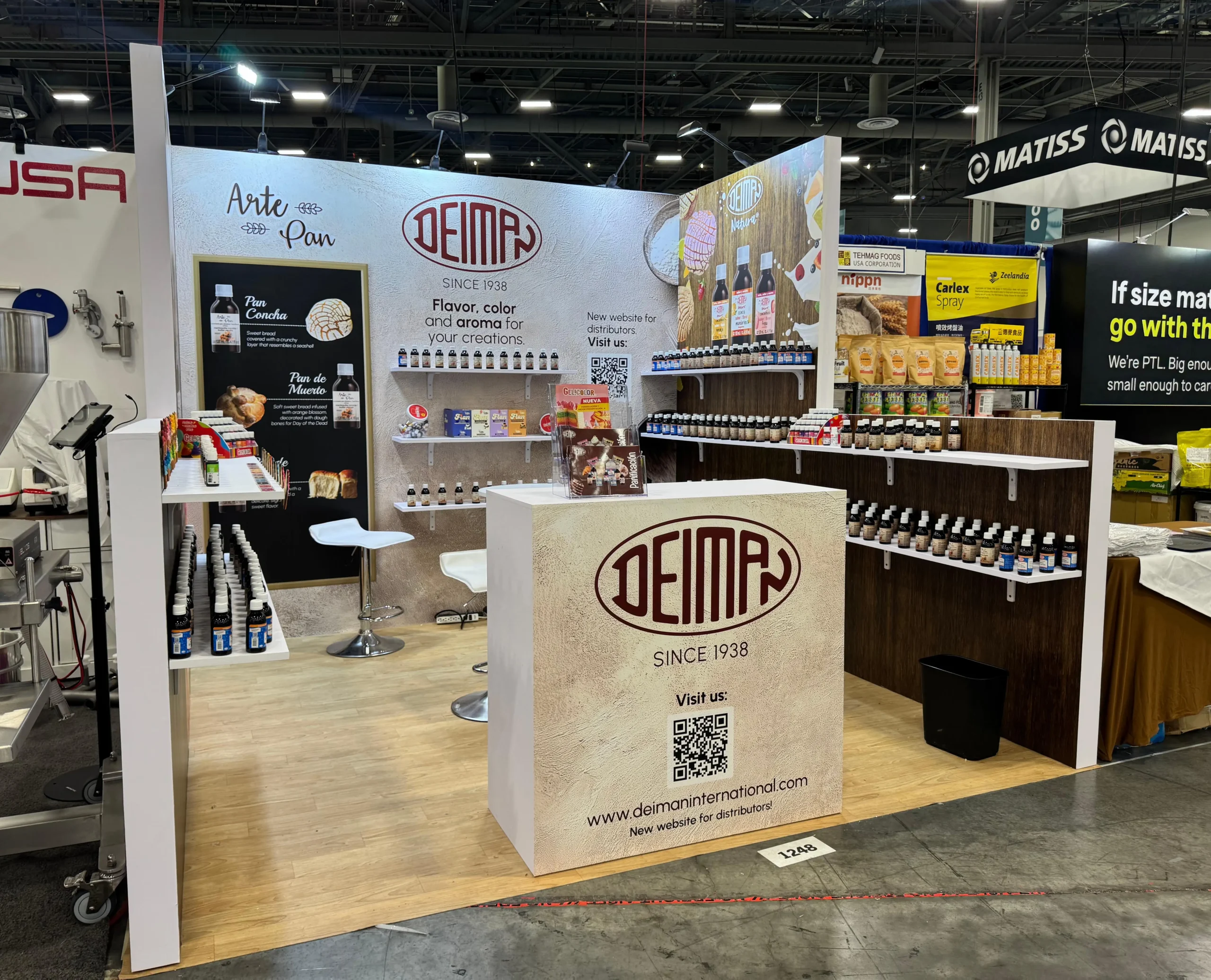 Deiman 10x10' IBIE 2025 Booth 2