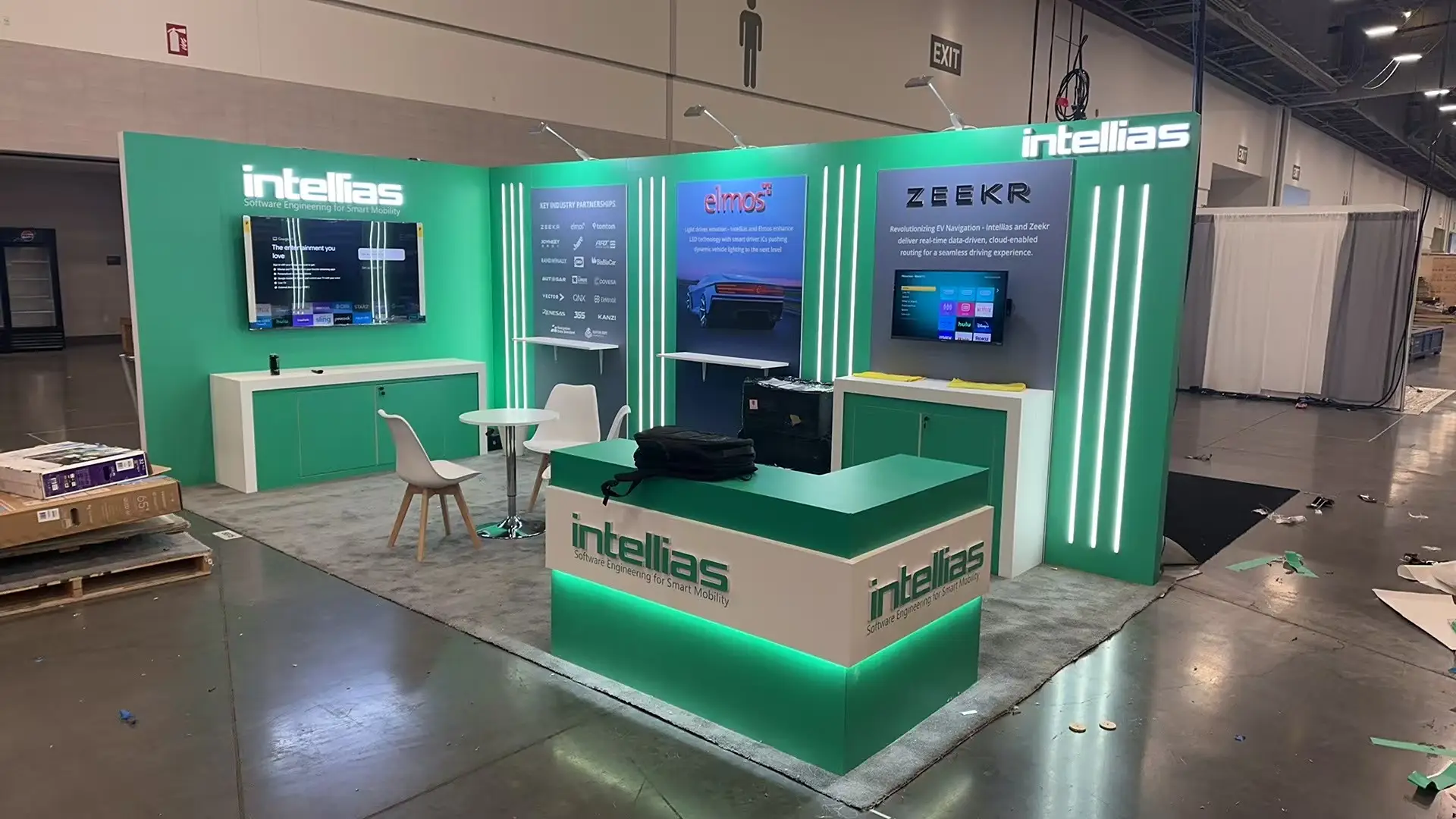 Intellias 10'x20' CES 2025 Booth