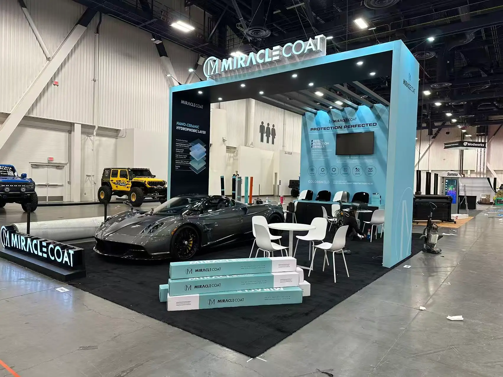 MiracleCoat 20x30' SEMA 2025 Booth 2
