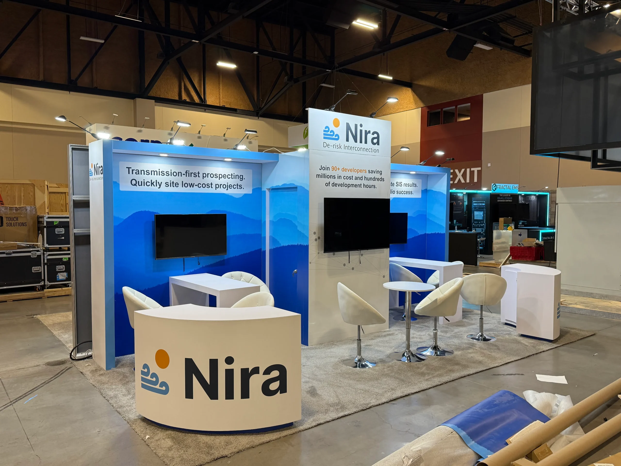 Nira 10x20' Clean power 2025 Booth 2