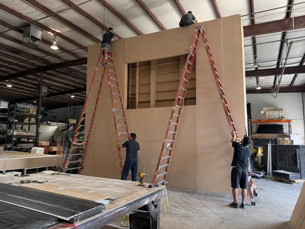 Trial-build bay