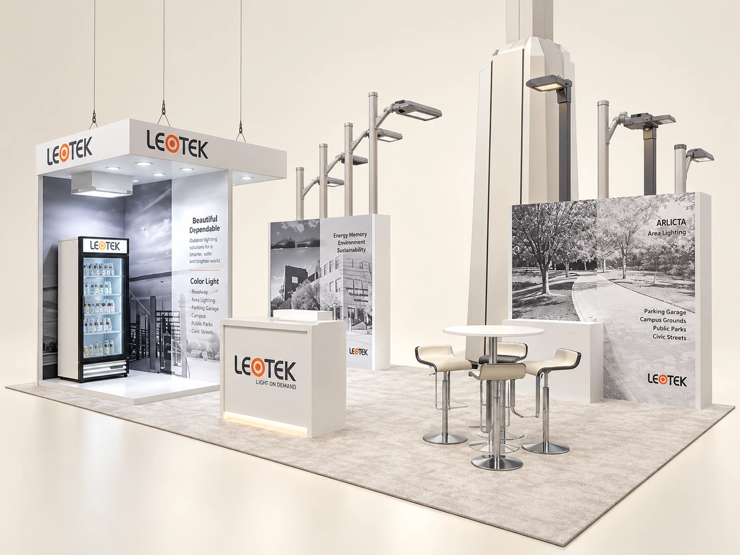 20×30 booth concept reference