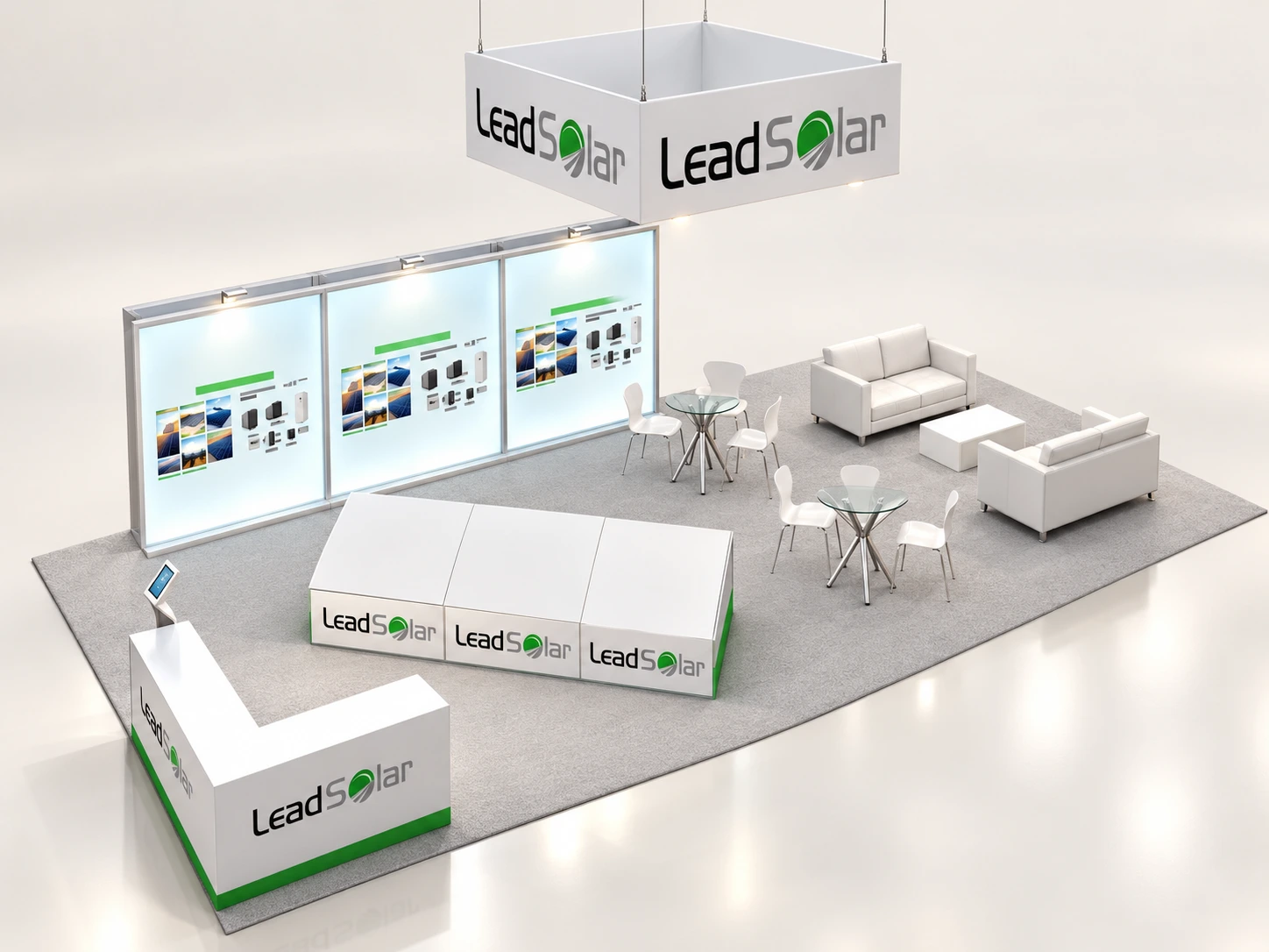 20×40 booth concept reference